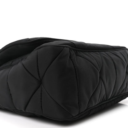 Prada Re-Nylon Quilted Padded Flap Shoulder Bag Black 9 of 10