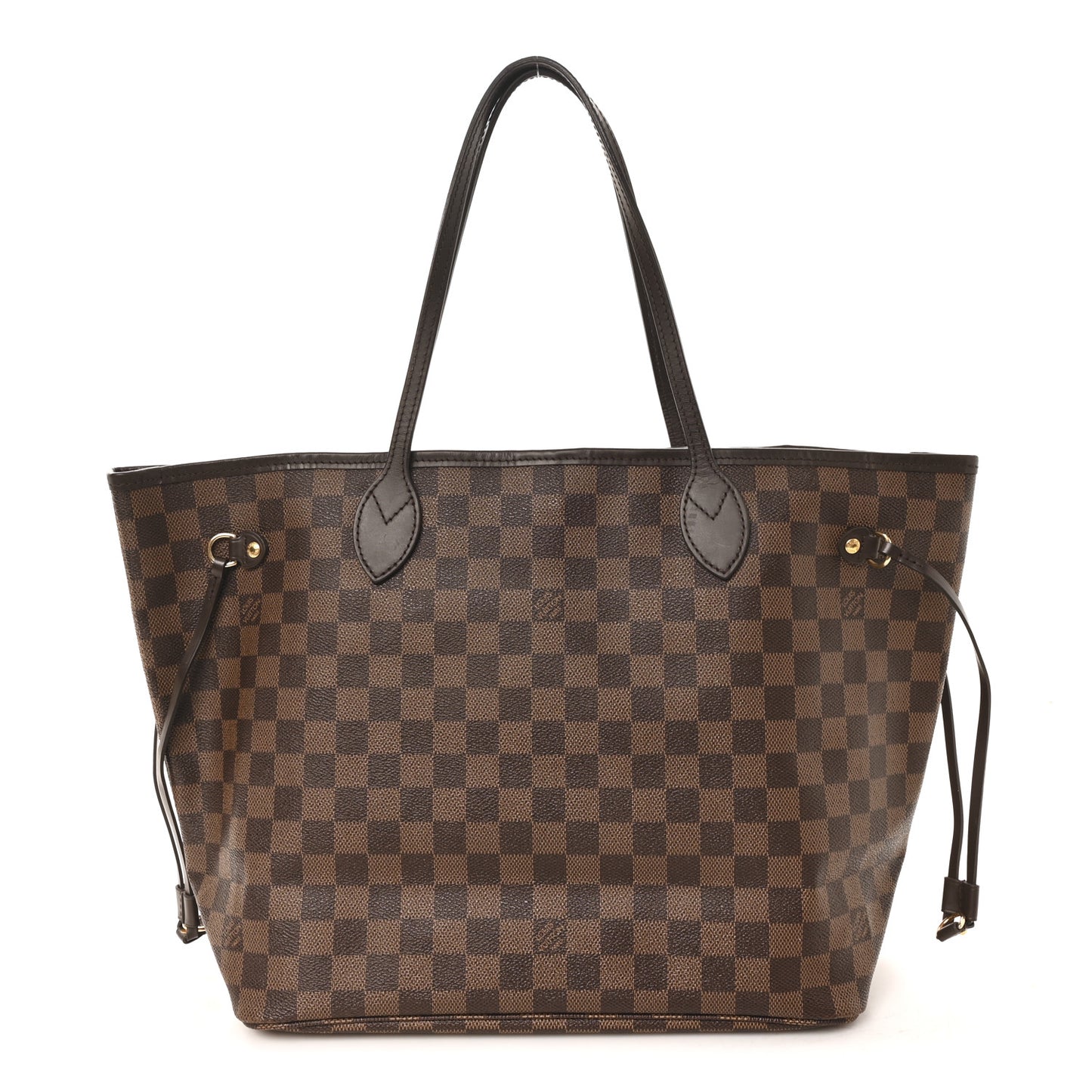 Damier Ebene Neo Neverfull MM Rose Ballerine