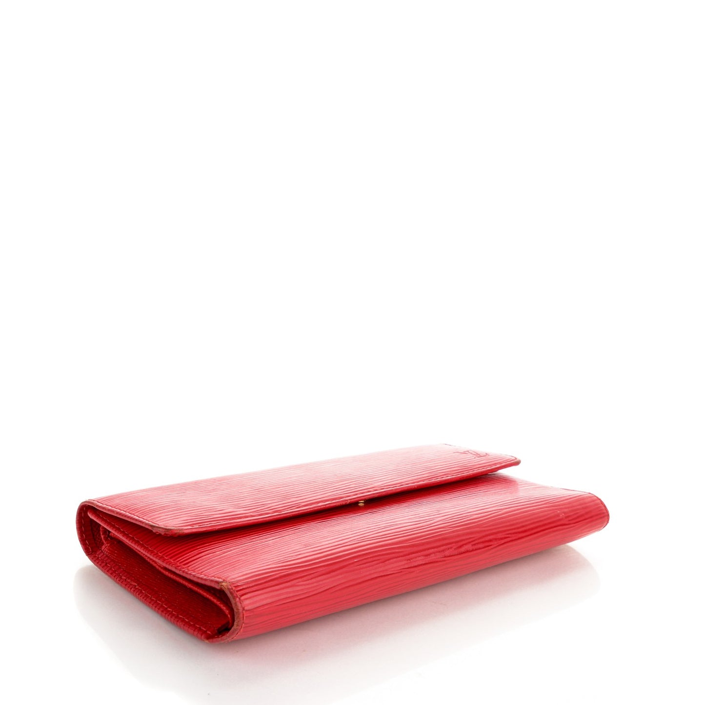 Epi Porte Tresor International Wallet Castillan Red