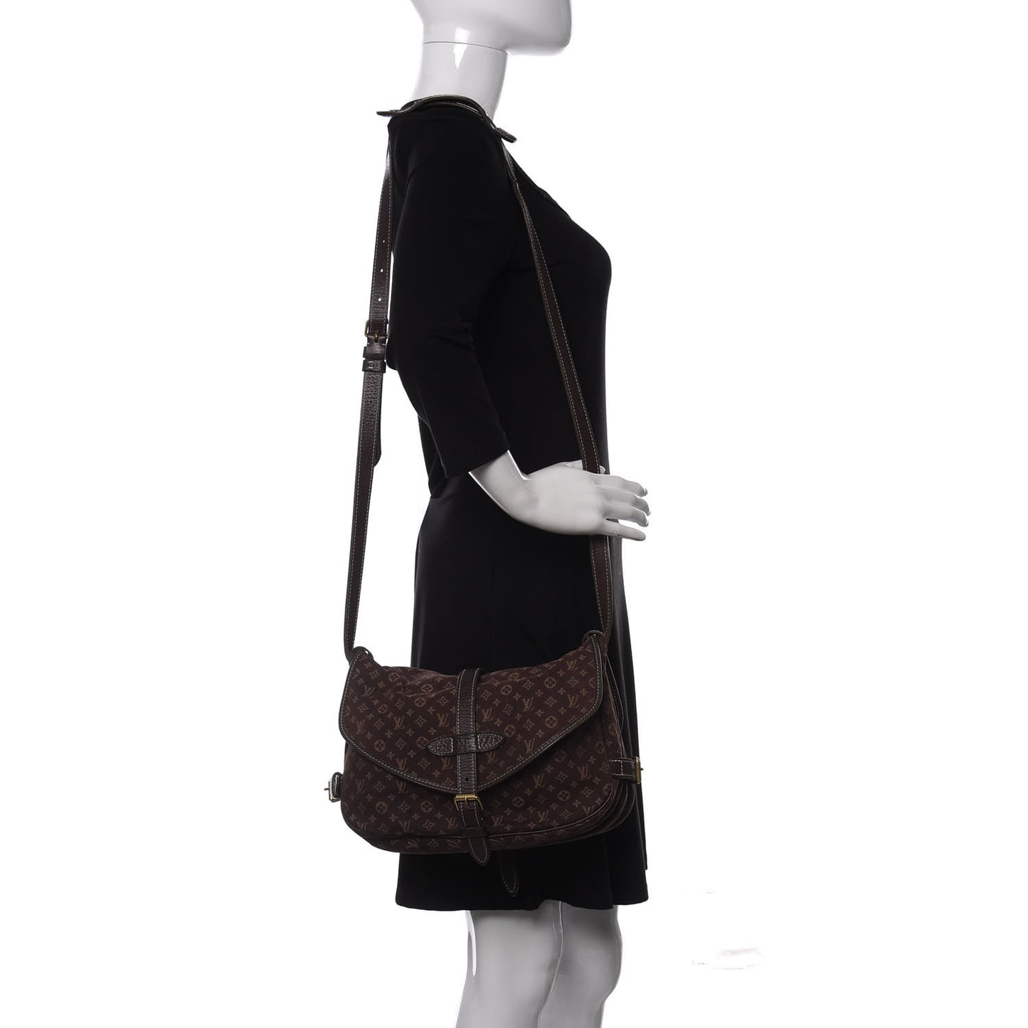Monogram Mini Lin Saumur Ebene