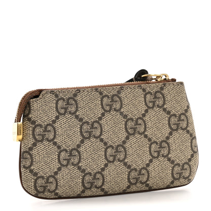 Gucci GG Supreme Monogram Key Case Brown 3 of 9