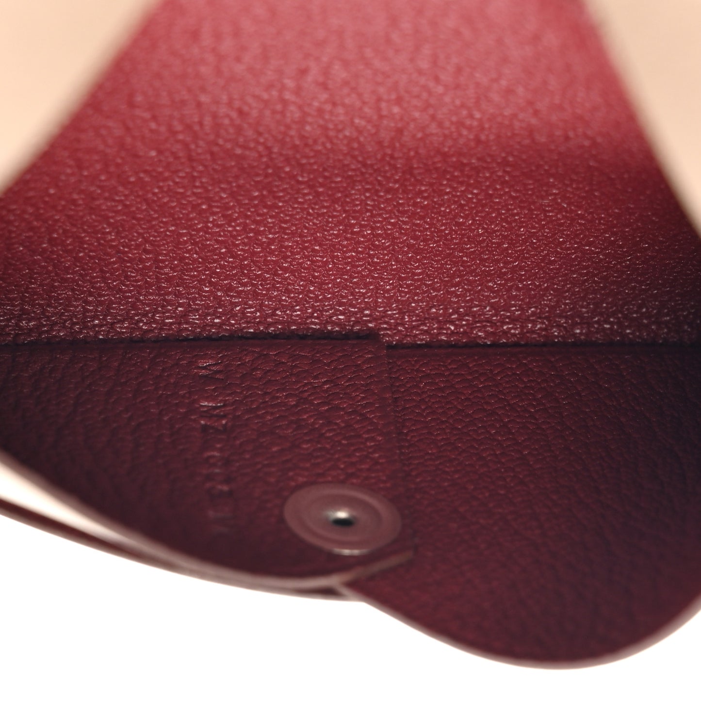 Swift Verso Calvi Card Case Etoupe Rouge H