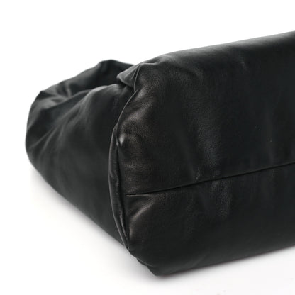 Bottega Veneta Smooth Butter Calfskin Small The Shoulder Pouch Black 8 of 9