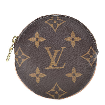 Louis Vuitton Monogram Round Coin Purse 1 of 8