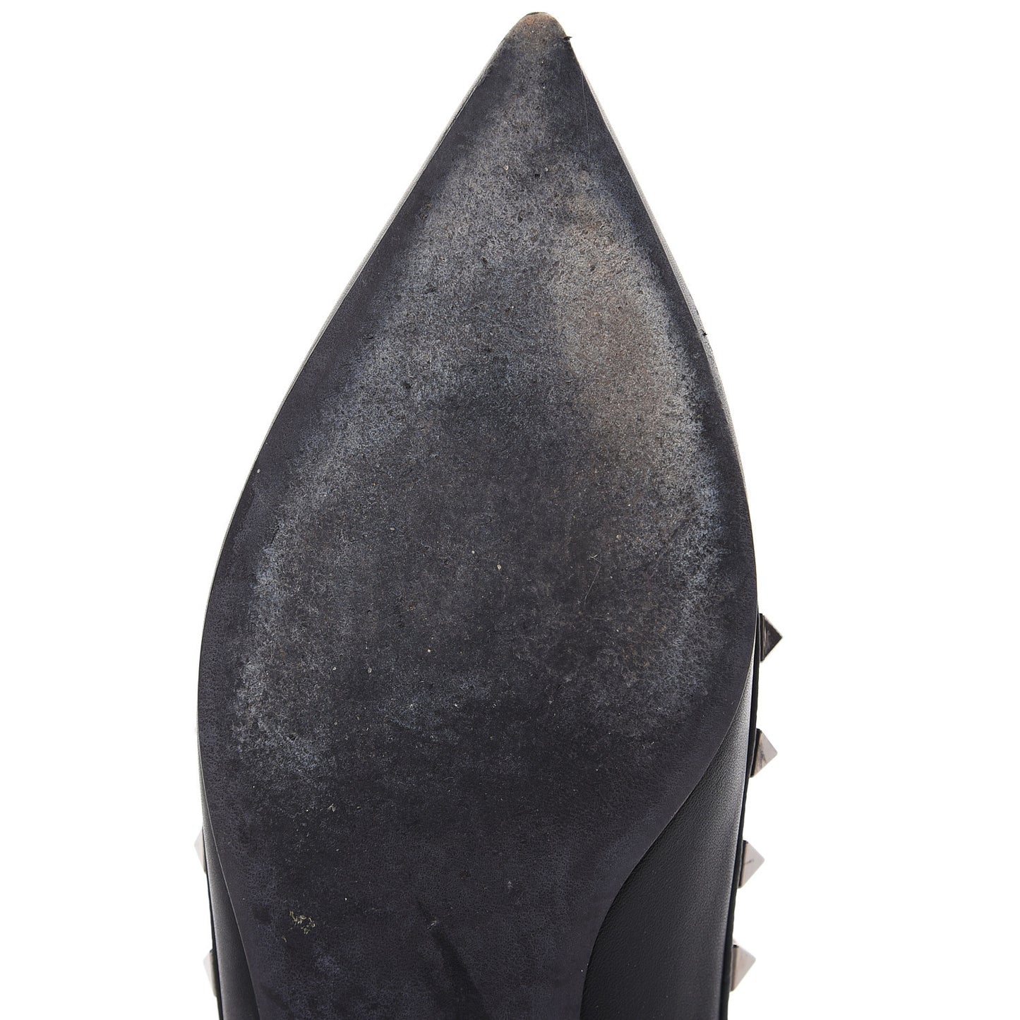 Nappa Rockstud Ballerina Flats 36 Black