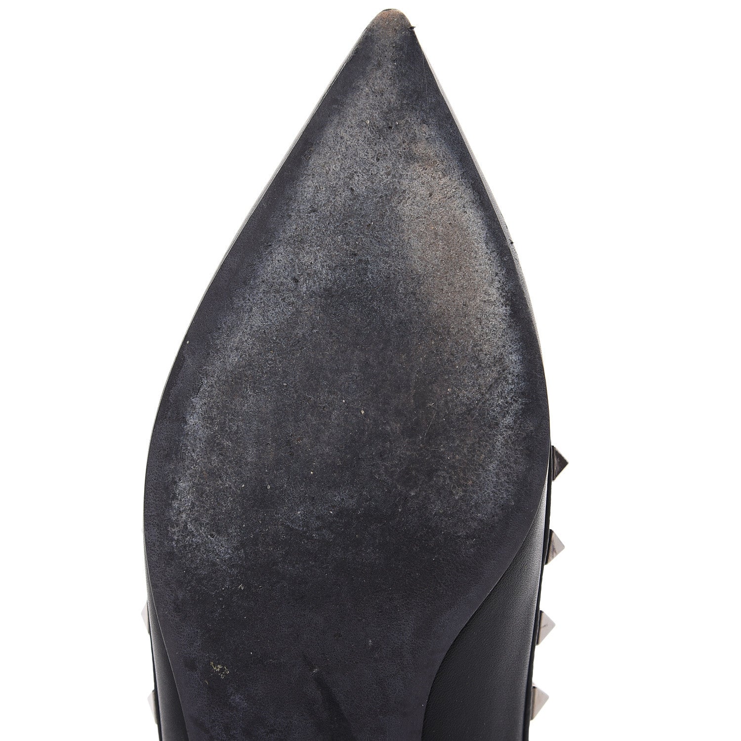 Valentino Garavani Nappa Rockstud Ballerina Flats 36 Black 8 of 13