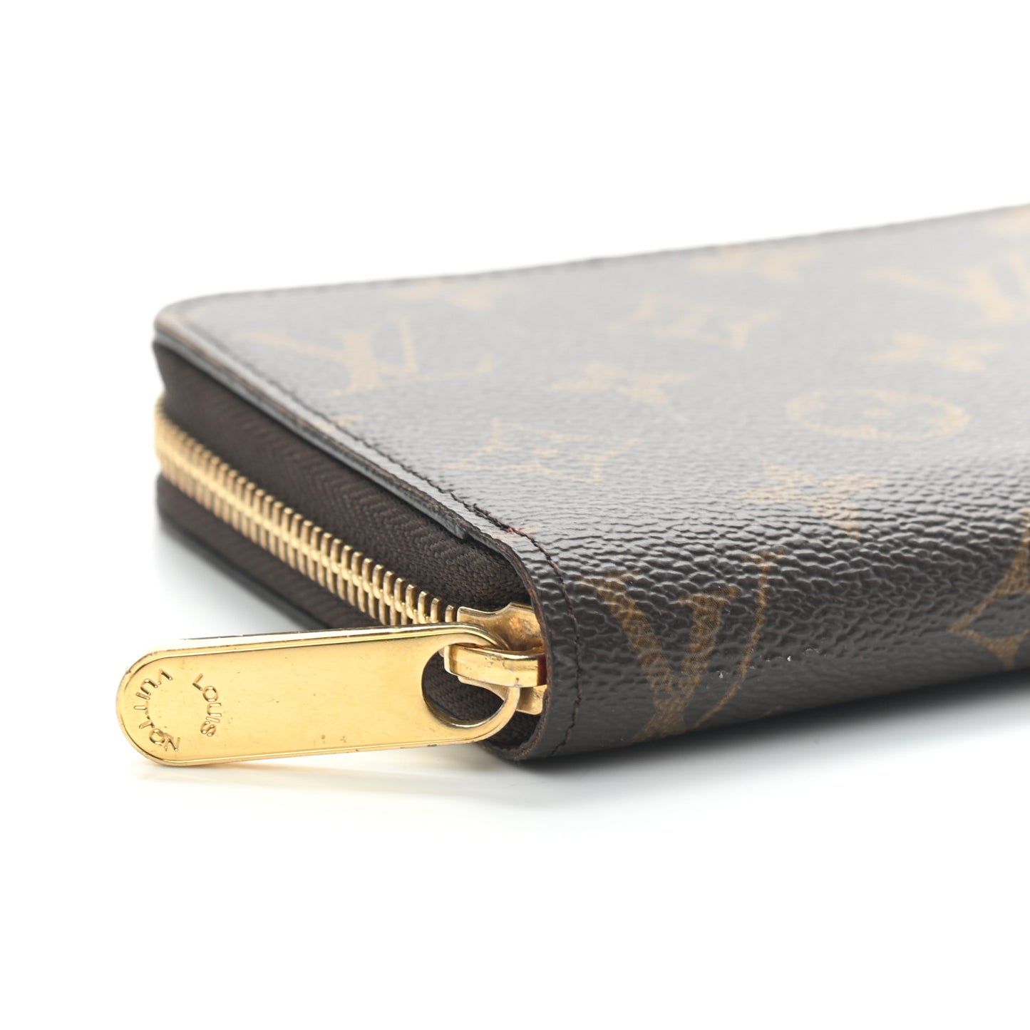 Monogram Zippy Wallet Coquelicot
