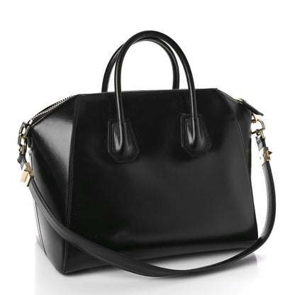 Givenchy Shiny Lord Calfskin Medium Antigona Black 3 of 14