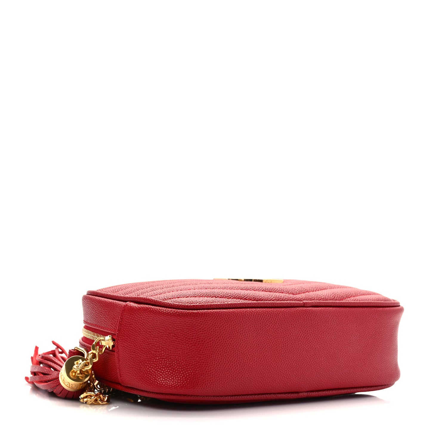 Grain De Poudre Matelasse Monogram Mini Lou Camera Bag Eros Red