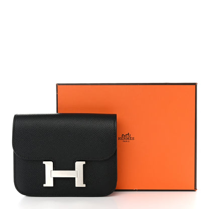 Hermes Epsom Constance Slim Wallet Black 13 of 13