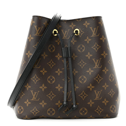 Louis Vuitton Monogram Neonoe MM Black 1 of 12