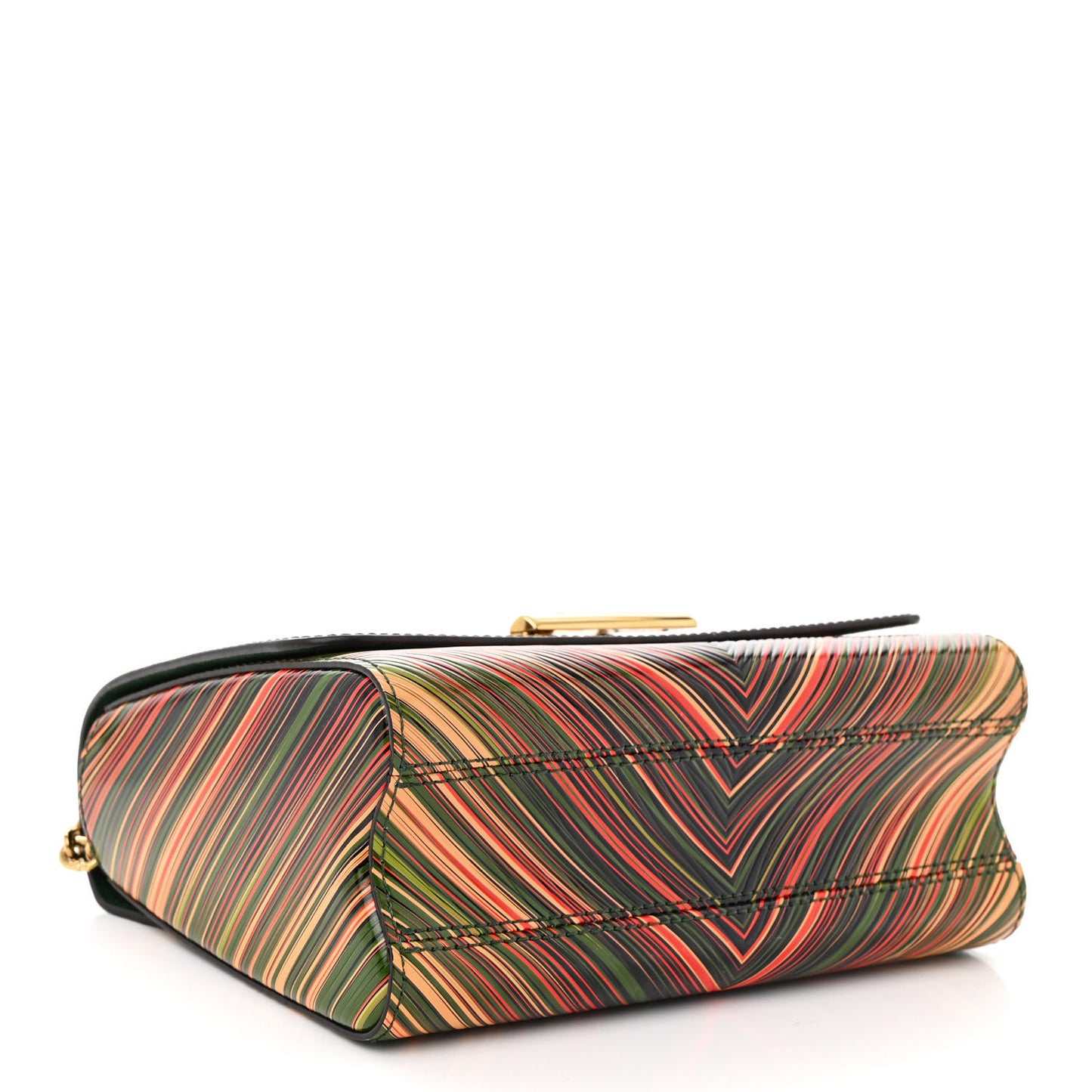 Epi Tropical Twist Shoulder Bag MM Rose Beige