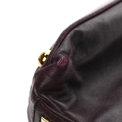 Valentino Garavani Nappa Petale Dome Bag Burgundy 11 of 13