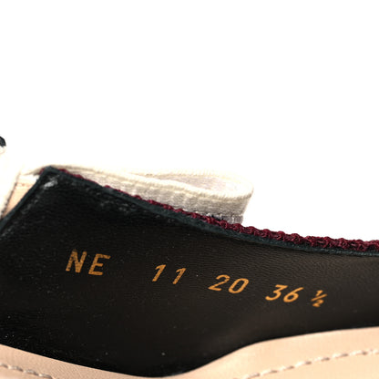 Christian Dior Technical Canvas Ribbon J Adior Slingback 65mm Pumps 36.5 Rouge Black 8 of 9