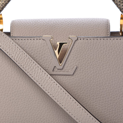 Louis Vuitton Taurillon Ayers Capucines BB Galet 7 of 10