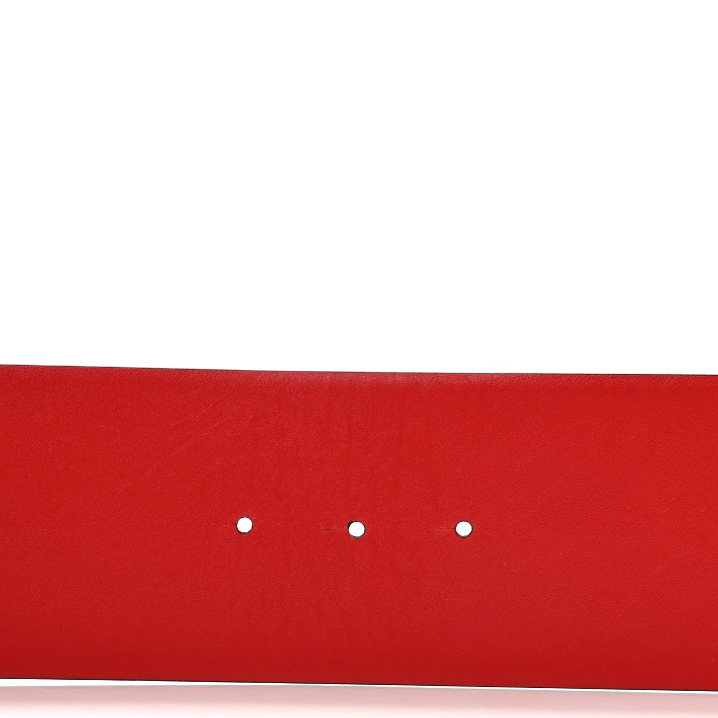 Glossy Calfskin 70mm VLogo Reversible Belt 75 30 Black Rouge Pur