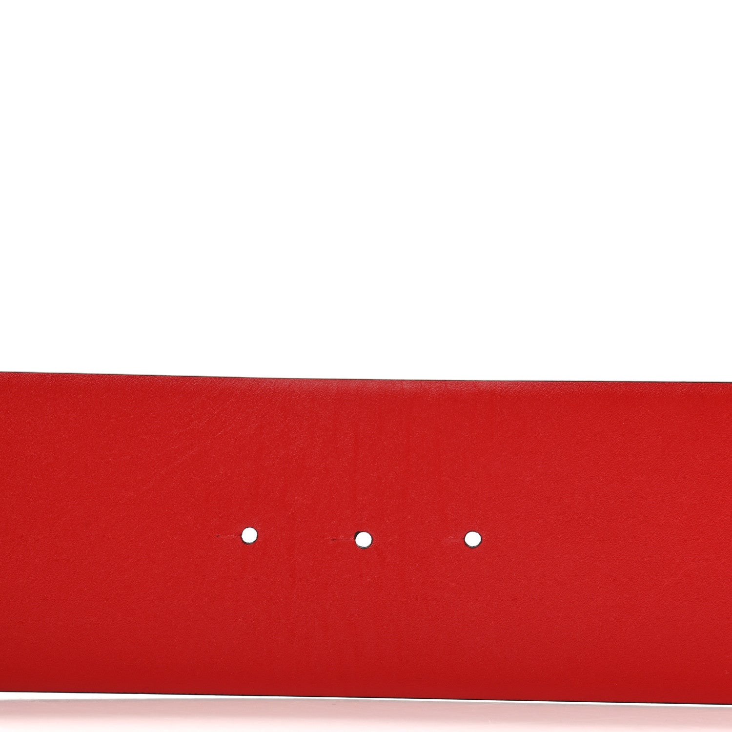 Valentino Garavani Glossy Calfskin 70mm VLogo Reversible Belt 75 30 Black Rouge Pur 5 of 8