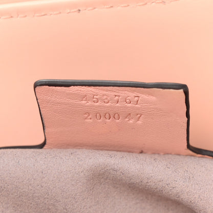 Gucci Nappa Bamboo Small Nymphaea Top Handle Bag  Perfect Pink 7 of 10