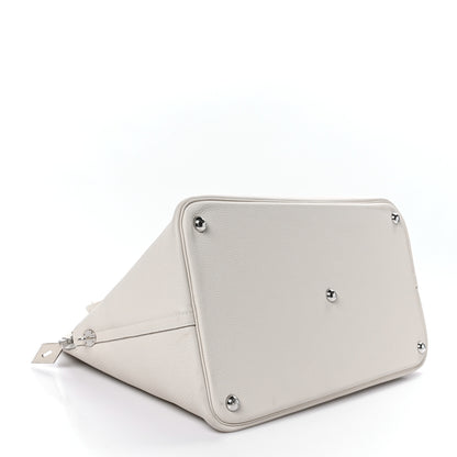 Hermes Taurillon Clemence Bolide 45 Craie 4 of 11