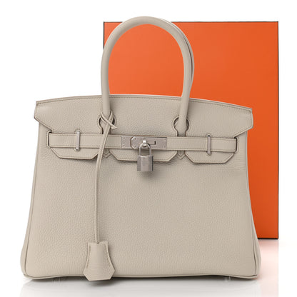 Hermes Togo Birkin 30 Beton 11 of 11