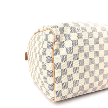 Louis Vuitton Damier Azur Speedy 30 7 of 9
