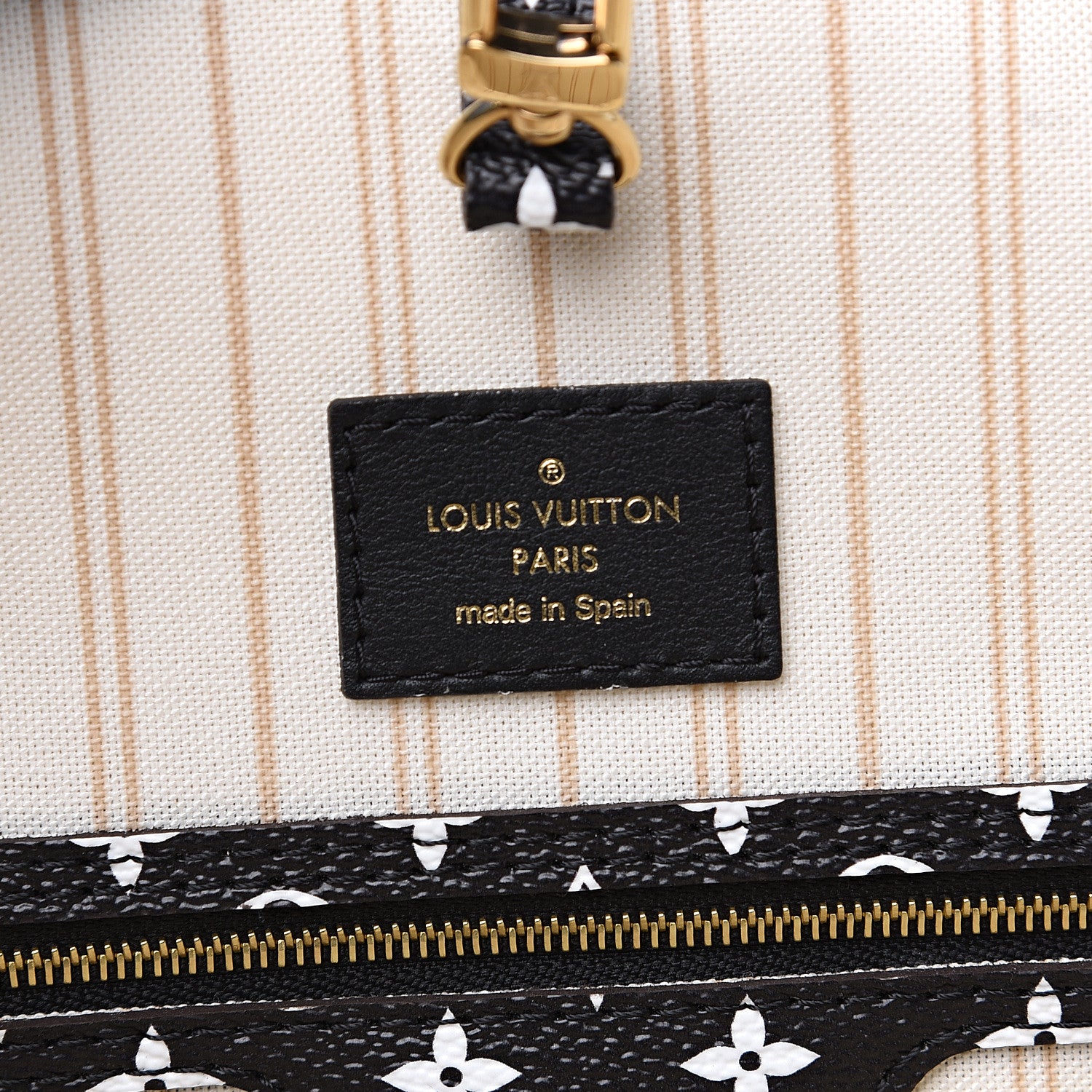Louis Vuitton Monogram Giant Jungle Neverfull MM Ivory 5 of 9