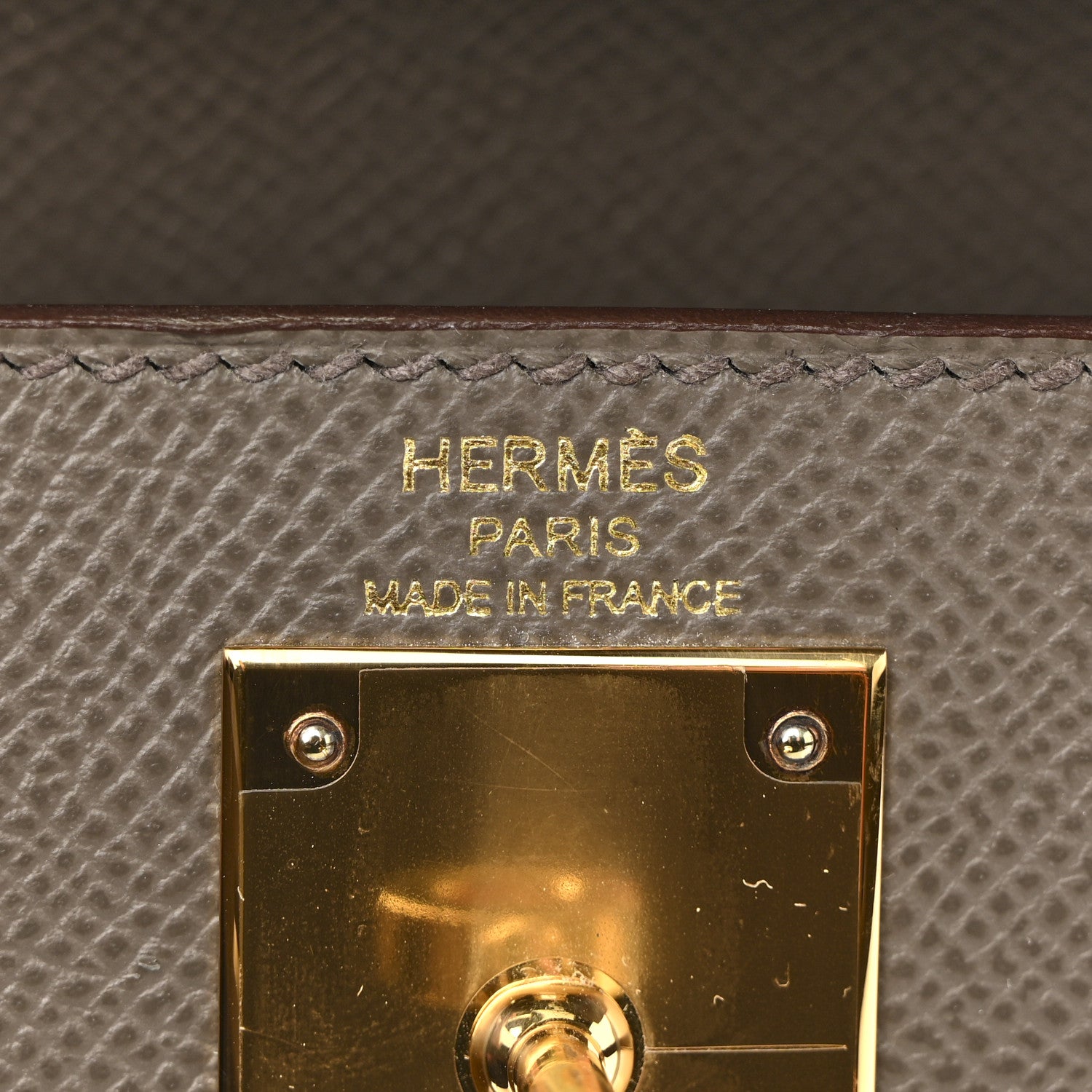 Hermes Epsom Kelly Sellier 28 Etain 6 of 18