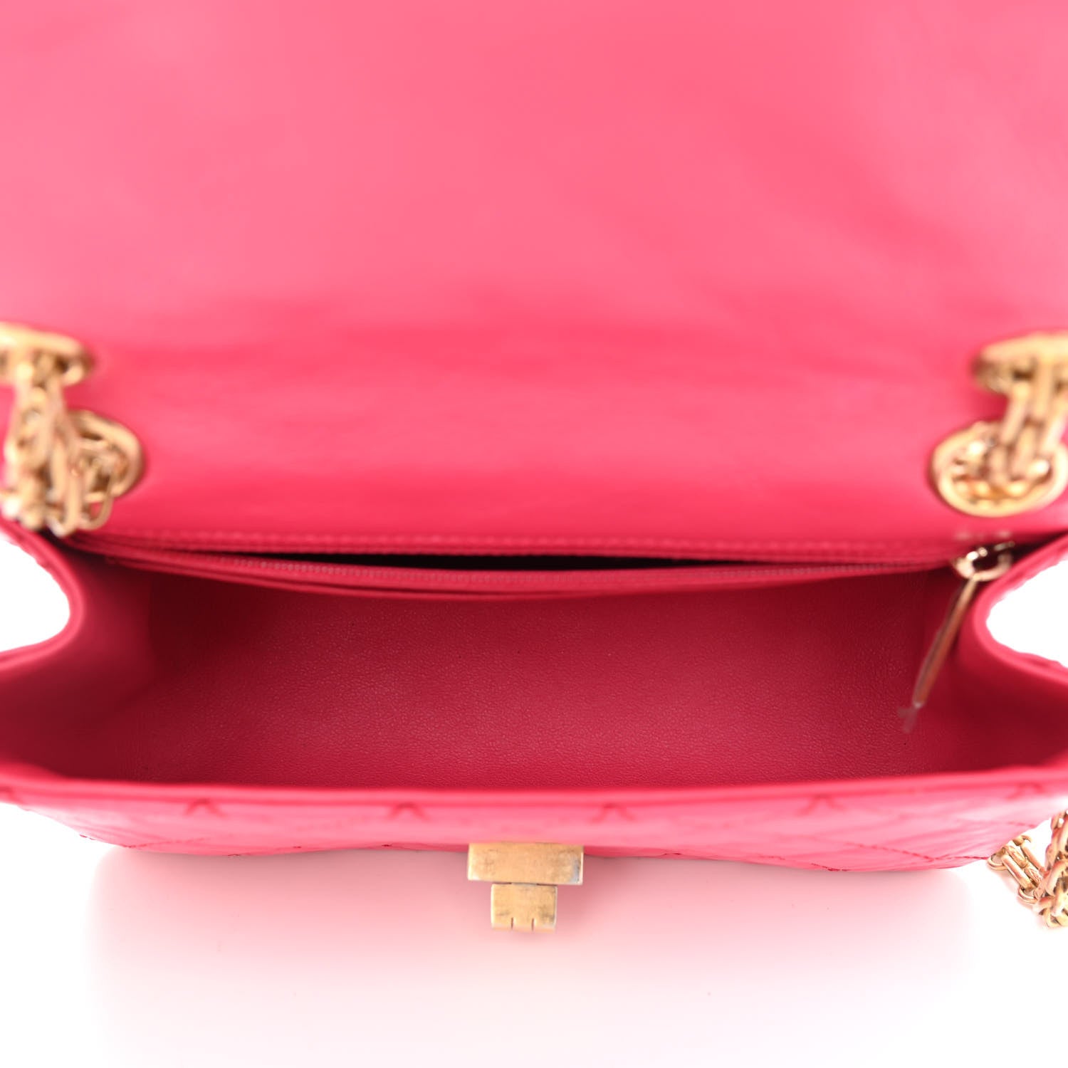 Chanel Aged Calfskin Quilted 2.55 Reissue Mini Flap Pink 5 of 11