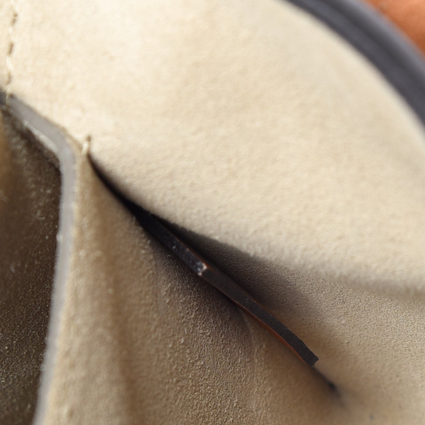 Suede Smooth Calfskin Studded Drew Shoulder Bag Caramel