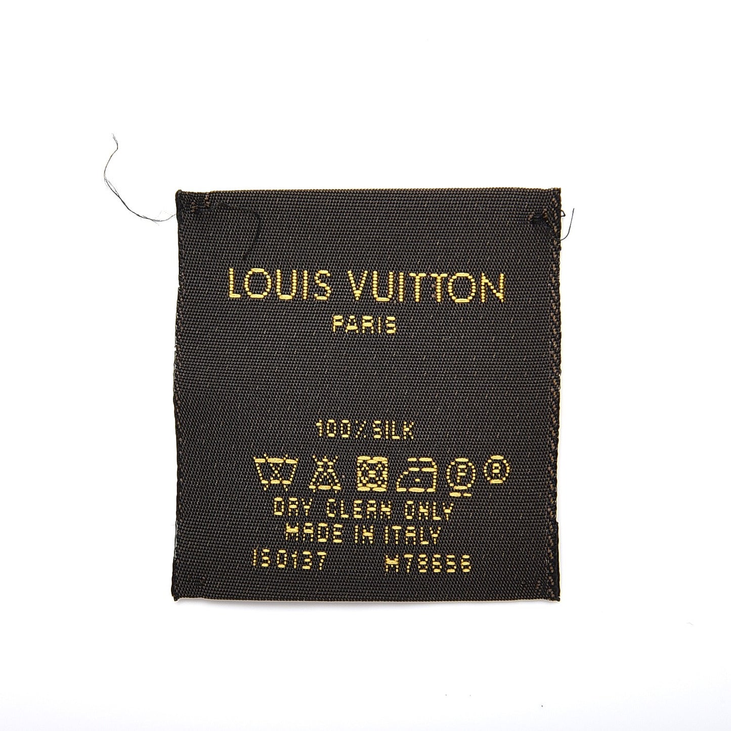 Silk Monogram Confidential Bandeau Black