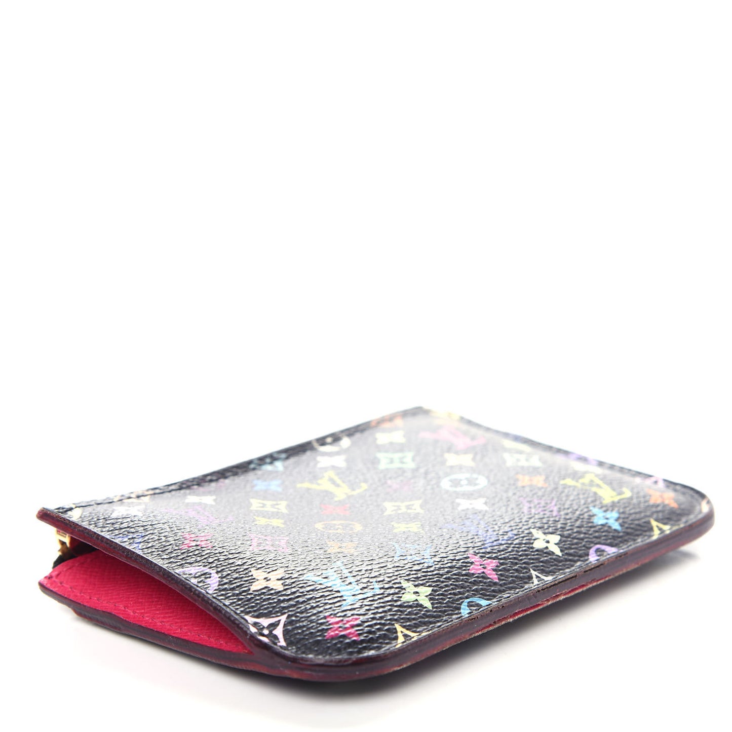 Monogram Multicolor Key Pouch Black Grenade