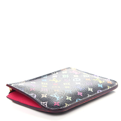 Louis Vuitton Monogram Multicolor Key Pouch Black Grenade 4 of 7