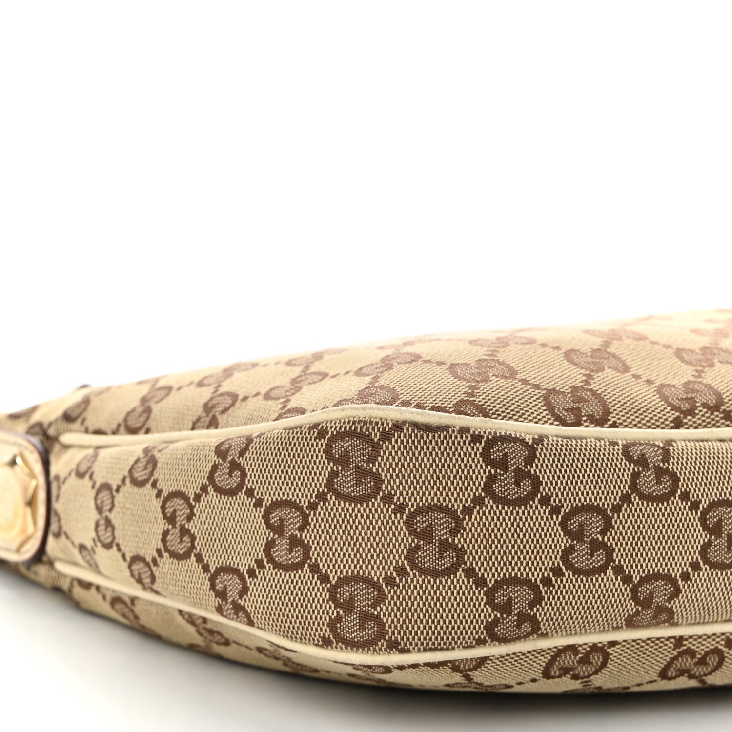 Gucci Monogram Small Charmy Hobo Ivory 9 of 10