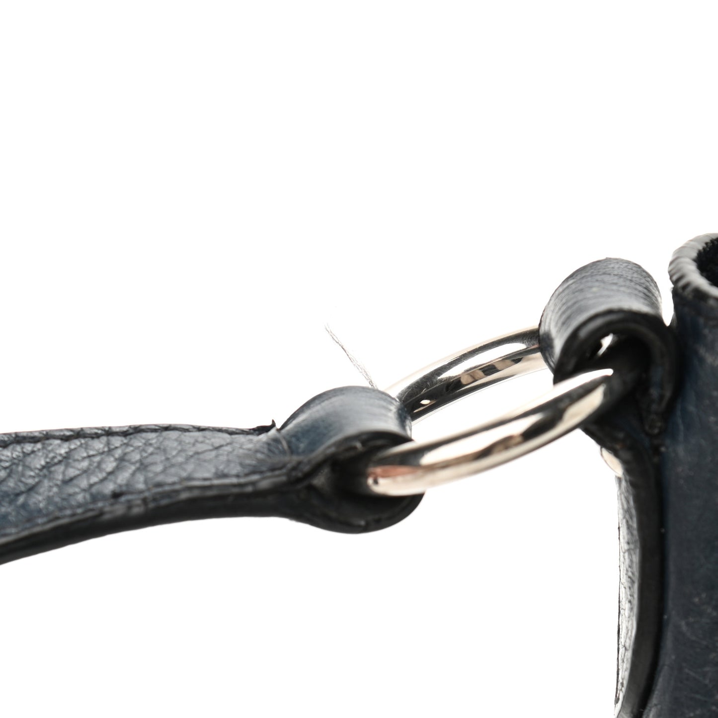 Vitello Phenix Madras Shoulder Bag Oltremare