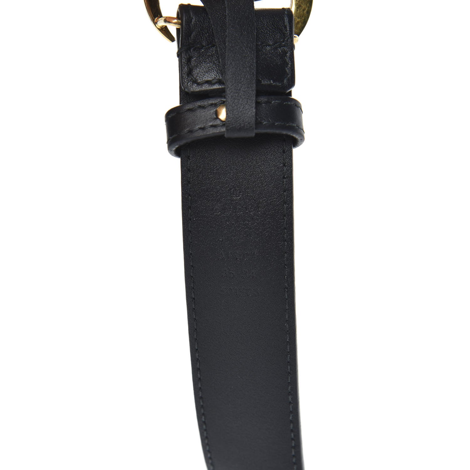Gucci Calfskin Double G 30mm Belt 85 34 Black 4 of 6