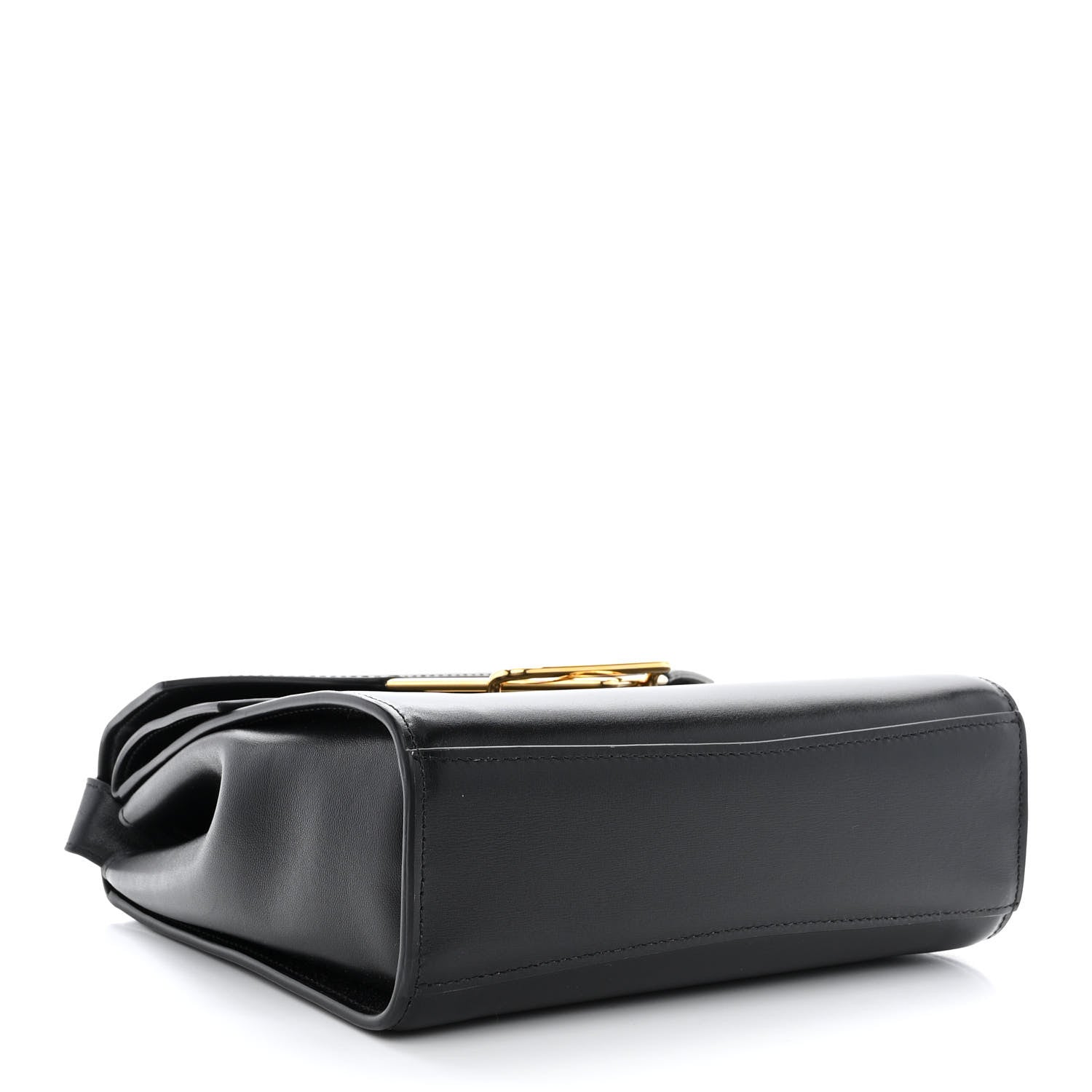 Bottega Veneta Box Calfskin Nappa Clip Bag Black 4 of 10