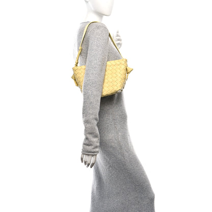 Bottega Veneta Nappa Intrecciato Tie Shoulder Bag Ice Cream 2 of 9