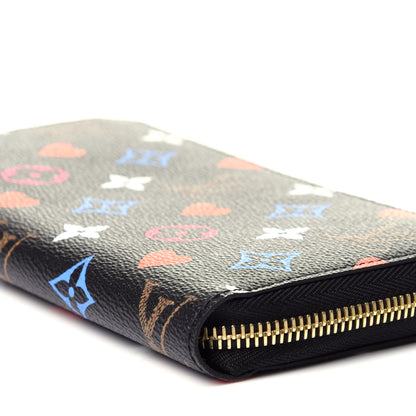 Louis Vuitton Game On Zippy Wallet Black 8 of 9