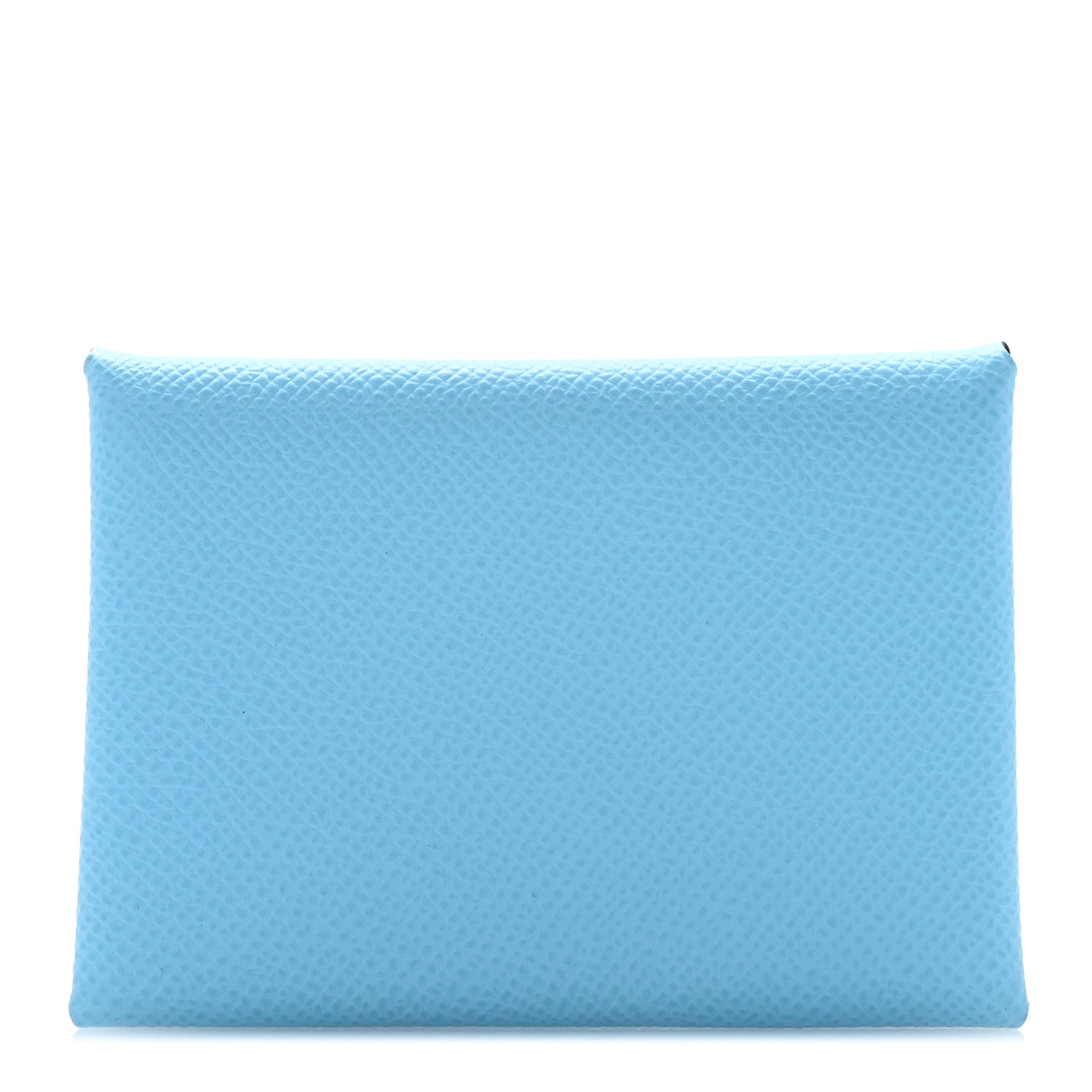Hermes Epsom Calvi Duo Card Case Celeste 1 of 8
