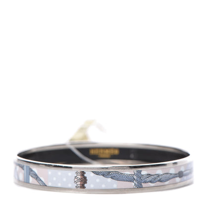 Hermes Enamel Printed Narrow Clic Clac A Pois Bracelet 70 1 of 5