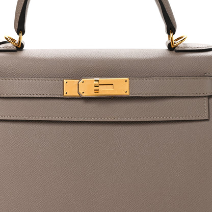 Hermes Epsom Kelly Sellier 28 Gris Asphalte 8 of 10