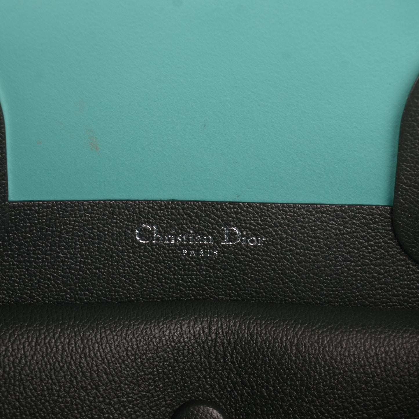 Supple Grained Calfskin Large Open Bar Tote Green