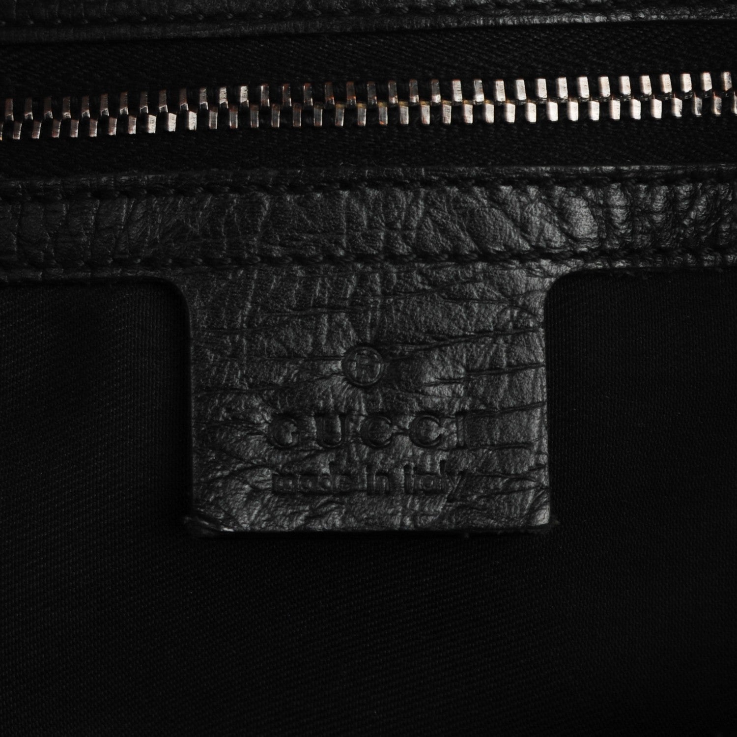 Gucci Monogram Large Horsebit Chain Hobo Black 9 of 14