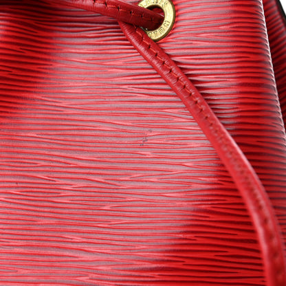 Louis Vuitton Epi Petit Noe Castillan Red 5 of 6