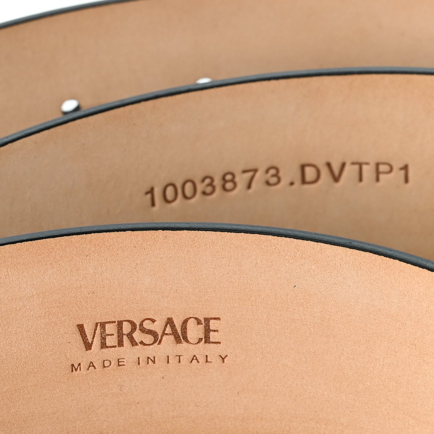 Calfskin Palazzo Medusa Belt 130 52 Green