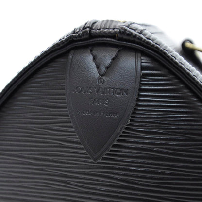 Louis Vuitton Epi Speedy 25 Black 6 of 11