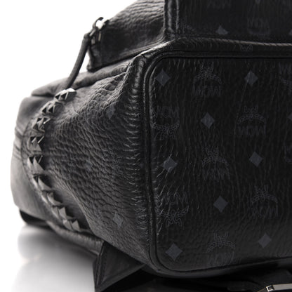 MCM Visetos Medium Stark Backpack Black 5 of 11