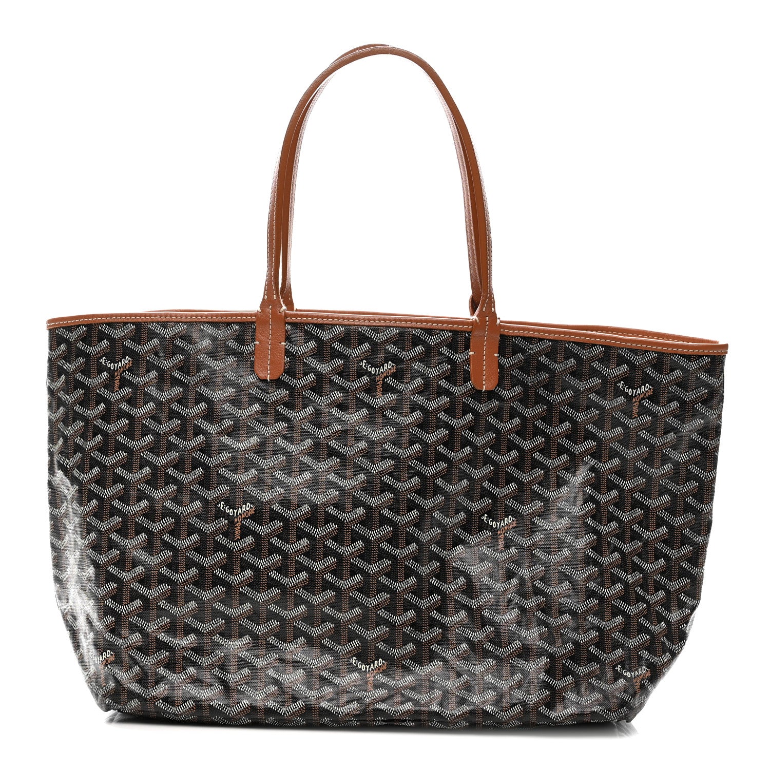 Goyard Goyardine Saint Louis PM Black Gold 1 of 12