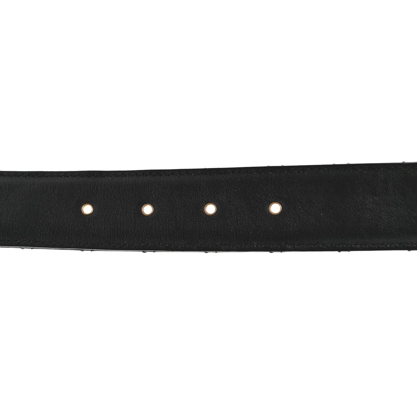 Lambskin Quilted CC Chain Belt 75 30 Black