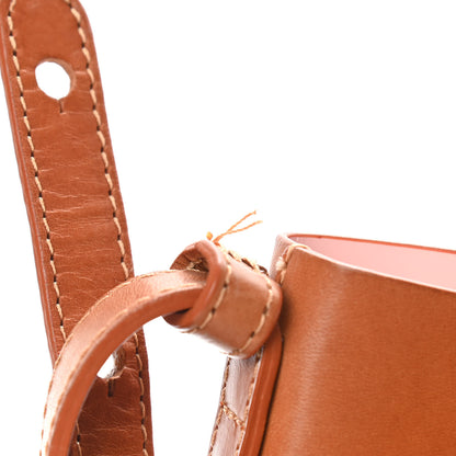 Mansur Gavriel Calfskin Mini Bucket Bag Cammello Rosa 13 of 14